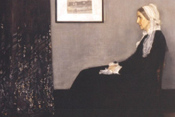 Image: Whistler's Mother from book cover of Whistler's Mother: An American Icon by Margaret McDonald, © Musée d'Orsay