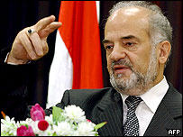 O premiê iraquiano, Ibrahim al-Jaafari