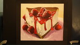 Cheesecake painting... Cheesecake painting...