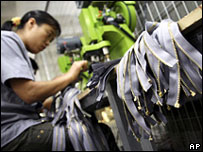 Fábrica na província de Fujian