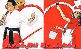 Painting romance in Kyaa Dil Ne Kehaa