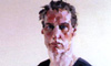 Self portrait by London-based artist Stefan Dunlop