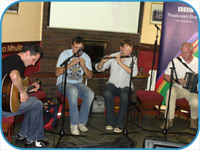 Paul Meehan, PJ McDonald, Marty Meehan agus Johnny Lappin