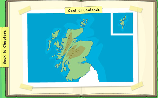 Map of Scotland