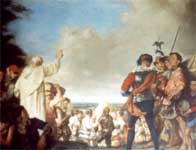Image of Thomas Ryan RHA's impression of The Flight of the Earls