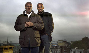Jason and Iyare, presenters of  Africa 1X as part of Africa Lives