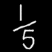 1/5