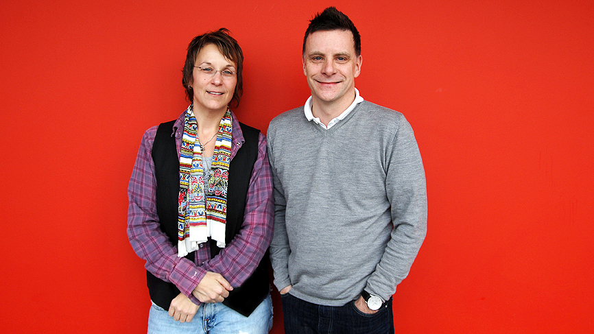 Ricky with Mary Gauthier