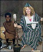 Pic: Lynne Symonds in her Chief clothes