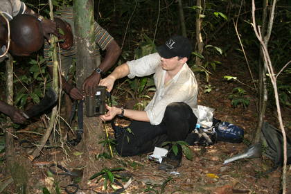 Conservationists at work.