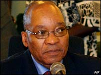 Cựu phó tổng thống Nam Phi, Jacob Zuma