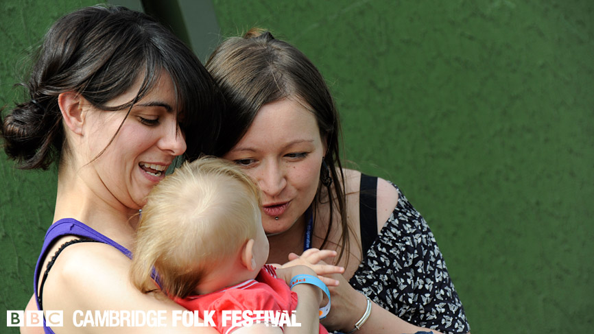 Eliza Carthy and family.