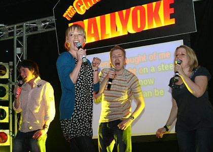 Chris Moyles Rallyoke - Loughborough Karaoke