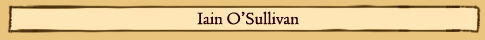 Iain O’Sullivan