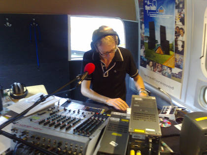 Steve in the studio