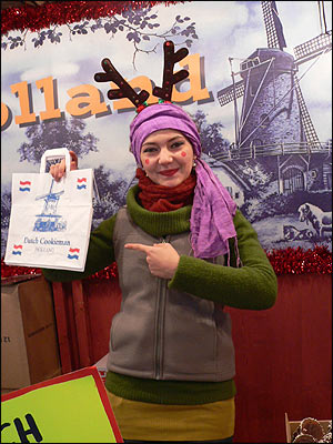 Dutch market stall