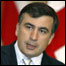 O presidente da Geórgia, Mikhail Saakashvili