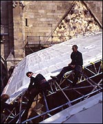 Temporary roof