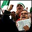فلسطینیان در گذرگاه رفح 