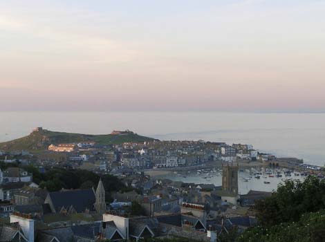 View over St Ives