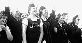 Well-wishers at Balmoral in '49 - know anyone?