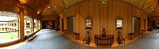 A view inside the new Haberdashers' Hall