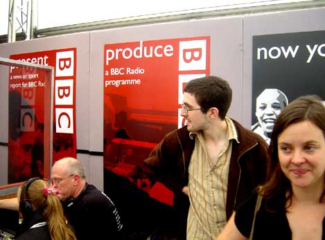 The Radio studio