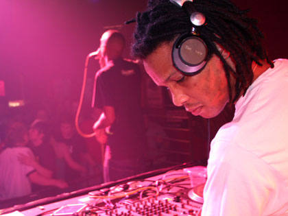 Bailey and MC Rage at Nottingham's Rescue Rooms