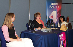 jenni chairs the live debate