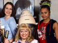 Philippa, Jolene and Kylie