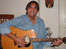 Fred playing guitar