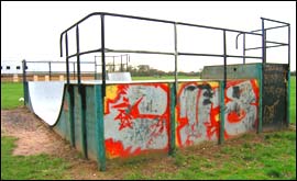 Castle Farm ramp 