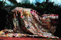 Image: El Anatsui, Sasa, 'Cloth of Gold',   2004