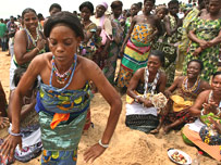 A festival in Benin