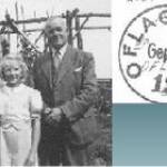 Photograph was sent to him and is stamped on the back with Oflag VIII F. Photograph was sent to him and is stamped on the back with Oflag VIII F.