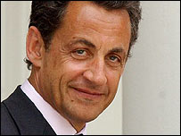 Tân Tổng thống Nicolas Sarkozy
