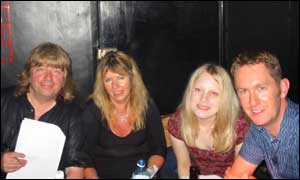 The Battle of the Bands judges