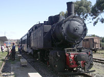 Ethiopian steam train