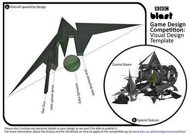 Krulius spaceship