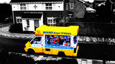 The ice-cream...
