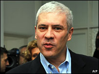 Tổng thống thân Phương Tây của Serbia, ông Boris Tadic 