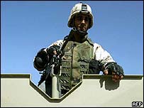 Soldado americano no Iraque