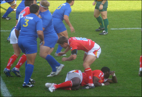 Warriors attack