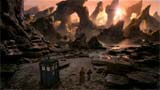 Flashback: The Doctor and Rose on a mysterious alien planet.
