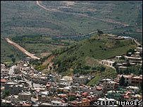 Vilarejo nas Colinas do Golã