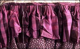 Pic: Example of cartridge pleating.