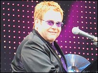 Sir Elton John in Taunton