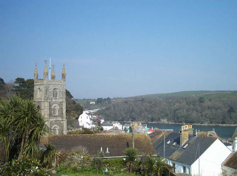 Fowey church