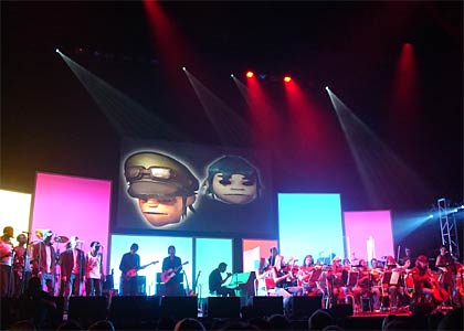 Gorillaz live in Manchester