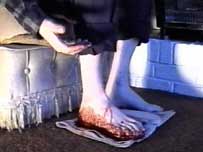Still from David Sherry's Stitching video